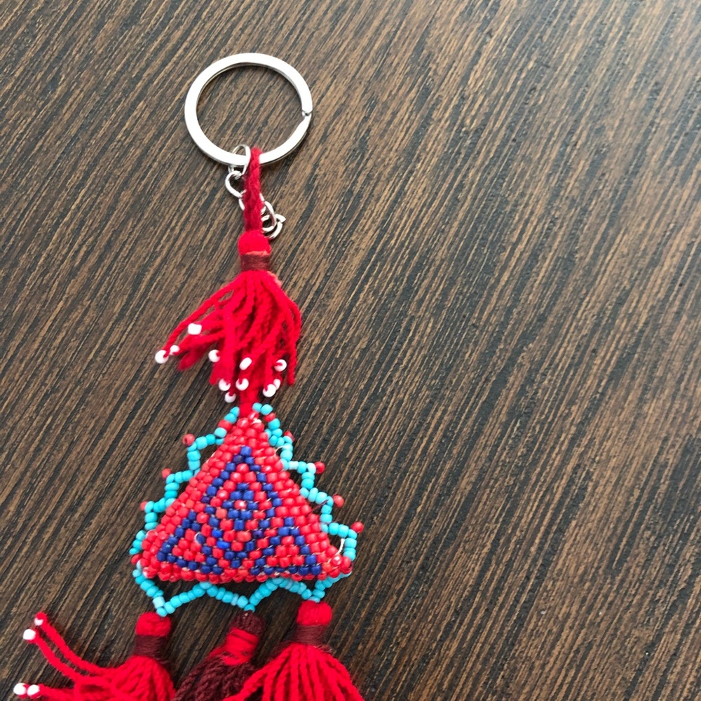 Egyptian style hand made key chain